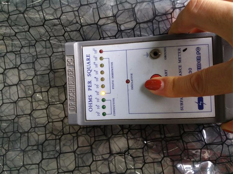 ESD curtain testing picture