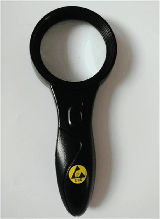 Anti-static magnifier Anti-static magnifier